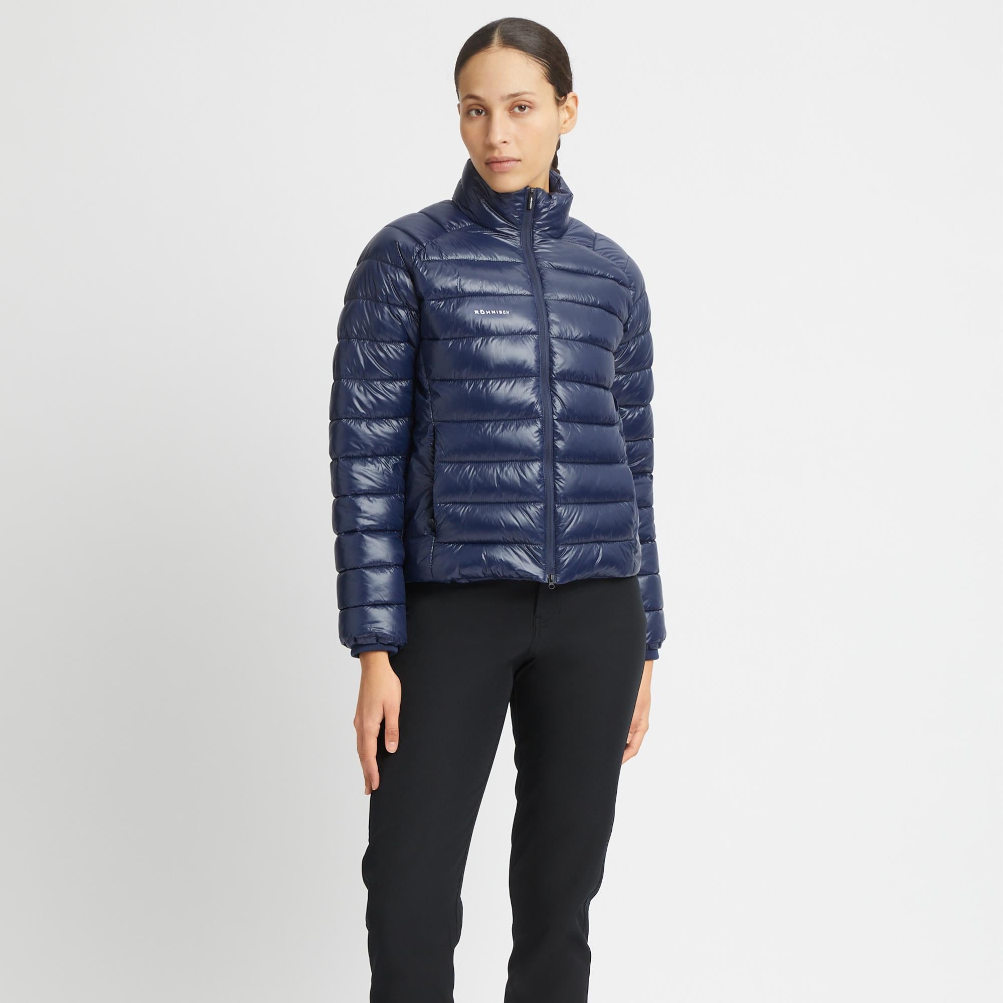 Rohnisch Airlite Padded Ladies Golf Jacket Navy